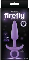 Dop Anal Firefly Prince Medium NS Toys Violet grosime 2.5 cm lungime 12.5 cm 