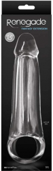 Extensie Penis Renegade Fantasy NS Toys Transparent 23.5 cm 
