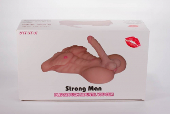 Masturbator Mistress Strong Man culoarea Pielii lungime 21 - 51 cm forma anus 