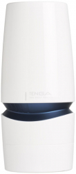 Masturbator Tenga AERO COBALT RING Albastru - Alb lungime 17.2 cm forma normala 