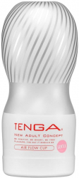Masturbator Tenga AIR FLOW CUP GENTLE Alb lungime 15.5 cm forma normala 