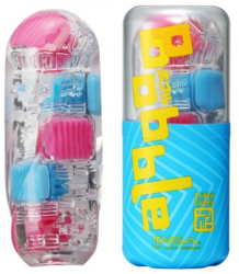 Masturbator Tenga Bobble Crazy Cubes Multicolor lungime 16.5 cm forma normala 