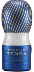Masturbator Tenga PREMIUM AIR FLOW CUP Albastru - Galben lungime 15.5 cm forma normala 