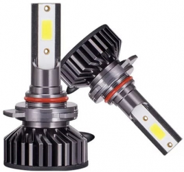 Set de 2 becuri Led auto Cob Mini F2S HB3 9005 36w 