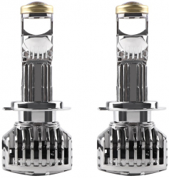 Set de 2 becuri led mini proiector Xentech light Y9 H7 12v 