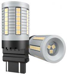 Set de 2 becuri led Xentech Light 45 SMD 3030 T20 7440 alb 30w 