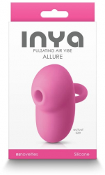 Vibrator Clitoris INYA Allure NS Toys 4.1 grosime 8.3 cm lungime Roz 