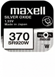 Baterie ceas Maxell SR920W V370 SR69 1.55V oxid de argint 1buc 