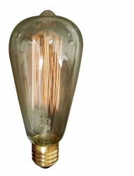 Bec vintage filament tip Edison vintage 60W Well 