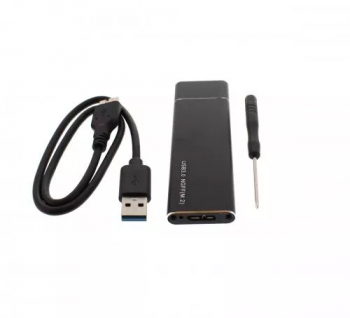 Carcasa SSD M2 SATA USB 3.0 negru 