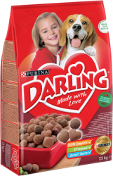 Hrana uscata pentru caini cu vita si legume 7.5 kg Darling 