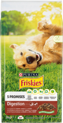 Hrana uscata pentru caini cu vita si miel 9 Kg Friskies 