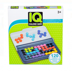 Joc de societate si logica 120 provocari IQ CHALLENGE GAMES 3 ani + 