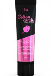 Lubrifiant pe baza de apa unisex Intt Lubrificant Cotton Candy Tube Pack 100 ml parfumat 