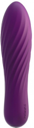 Vibrator Mini stimulare punctul G Svakom Tulip 2.6 cm grosime Violet 