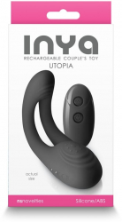 Vibrator NS Toys INYA Utopia telecomanda grosime 3.6 - 4 cm lungime 15 cm 