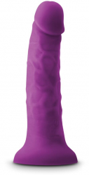 Vibrator realistic NS Toys Colours Pleasures Vibrating cu ventuza grosime 4.4 cm lungime 20.7 cm 
