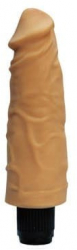 Vibrator realistic Voluptas Charmly Super Vibe Real Cyber Skin No. 2 grosime 6 cm lungime 23 cm 