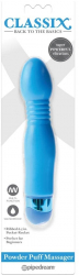 Vibrator Voluptas Classix Powder Puff Massager punctul G grosime 3.2 cm lungime 16.5 cm 