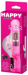 Vibrator Voluptas Happy Angel stimulare clitoris - rotatii grosime 3.2 cm lungime 22 cm 