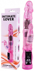 Vibrator Voluptas Intimate Lover stimulare clitoris - punctul G - rotatii grosime 3 cm lungime 21 cm 