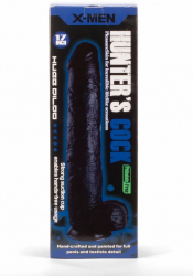 Dildo X-Men cu testicule - si ventuza Hunters Cock lungime 43 cm diametru 7.5 cm 