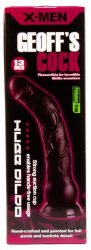Dildo X-Men cu ventuza Geoff&rsquo s Cock lungime 33 cm diametru 6 cm 