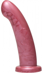 Dildo X-Men cu ventuza - punctul G HerSpot Golden Rose Large lungime 17.6 cm diametru 4.2 cm