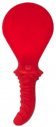 Dildo X-Men punctul G Buck Dich Red lungime 13.331.5 cm diametru 4.4 cm 