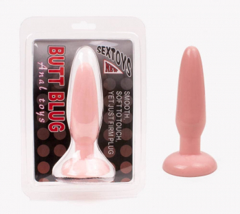 Dop Anal Voluptas Butt Plug Anal Toys culoarea Pielii grosime 3.5 cm lungime 13.5 cm cu ventuza 