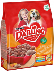 Hrana uscata pentru caini Darling pui curcan si legume 3 kg 