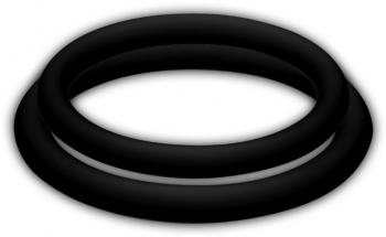 Inel pentru Penis POTENZduo 2 modele M Joydivision diametru 3 - 4 cm Negru 