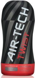 Masturbator Air-Tech Twist Tickle Tenga Negru lungime 17 cm forma normala 
