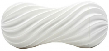 Masturbator Flex Silky White Tenga Alb lungime 16.5 cm forma normala 