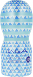 Masturbator ORIGINAL VACUUM CUP EXTRA COOL Tenga Albastru lungime 15.6 cm forma normala 
