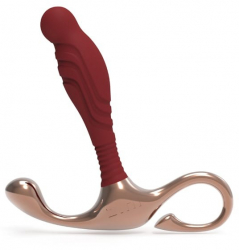 Stimulator Prostata Zini Janus Lamp Iron S Auriu - Visiniu grosime 2.2 cm lungime 10.4 cm 