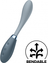 Vibrator G-Spot Flex 3 Satisfyer lungime 19 cm grosime 3 cm 