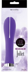 Vibrator Luxe Juliet Dual Seven Voluptas cu cap dublu lungime 16.5 cm grosime 3.5 cm 