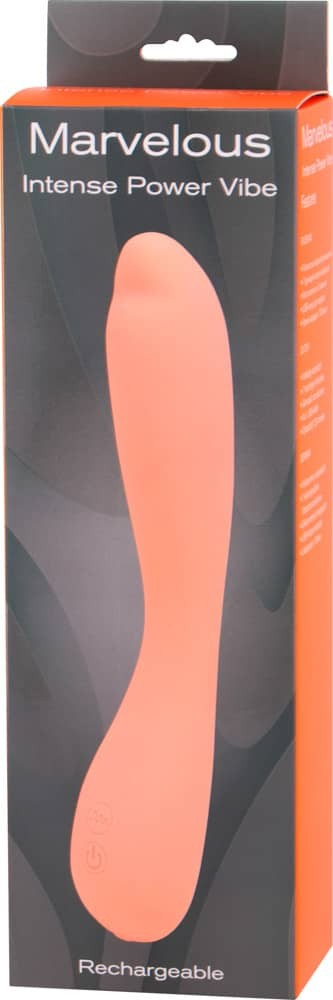 Vibrator Seven Creations Marvelous Intense Power Vibe Voluptas punctul G lungime 21 cm grosime 3.3 cm 