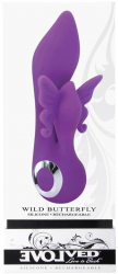 Vibrator Wild Butterfly Voluptas stimulare clitoris - punctul G lungime 17.8 cm grosime 3.8 cm 