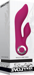 Vibrator Wild Orchid Voluptas stimulare clitoris - punctul G lungime 17.8 cm grosime 4.4 cm 