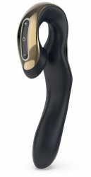 Vibrator Zini Roae SE Three-way Pleasure Gold Zini stimulare clitoris - punctul G lungime 8 - 19.5 cm grosime 3 - 3.5 cm 
