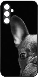 Husa BestCase Slim Glassy Comp Cu Samsung Galaxy A04s French Bulldog HD Colors Protectie camera G 1100 