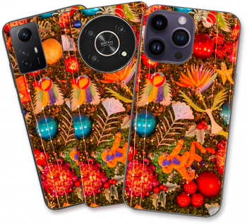Husa Google Pixel 6 Pro Silicon Gel Tpu Model Craciun Decor Brad Vintage