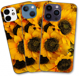 Husa Apple iPhone 14 Silicon Gel Tpu Model Floarea Soarelui 