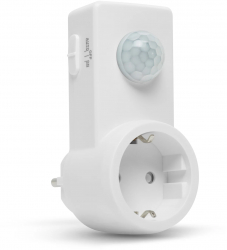 Priza senzor de miscare - 120 - max 10 m - max 1200W - IP20 - alb 