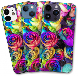 Husa Apple iPhone XS Max Silicon Gel Tpu Model Trandafiri Colorati