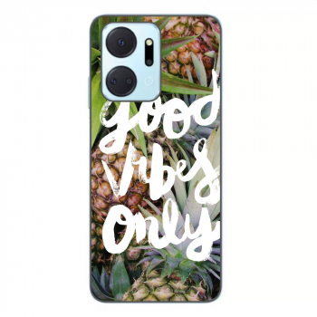 Husa Honor X7a Silicon Gel Tpu Model Good Vibes Only 