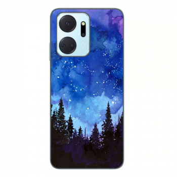 Husa Honor X7a Silicon Gel Tpu Model Night Forest 