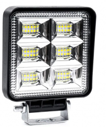 Proiector LED putere 144W culoare 6500K tensiune 9-36V dimensiuni 110 x 110 x 35 mm 